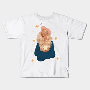 Starseed girl Kids T-Shirt